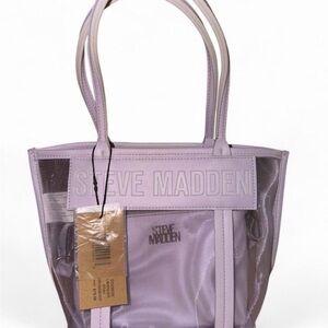Steve Madden Lavender Tote Bag